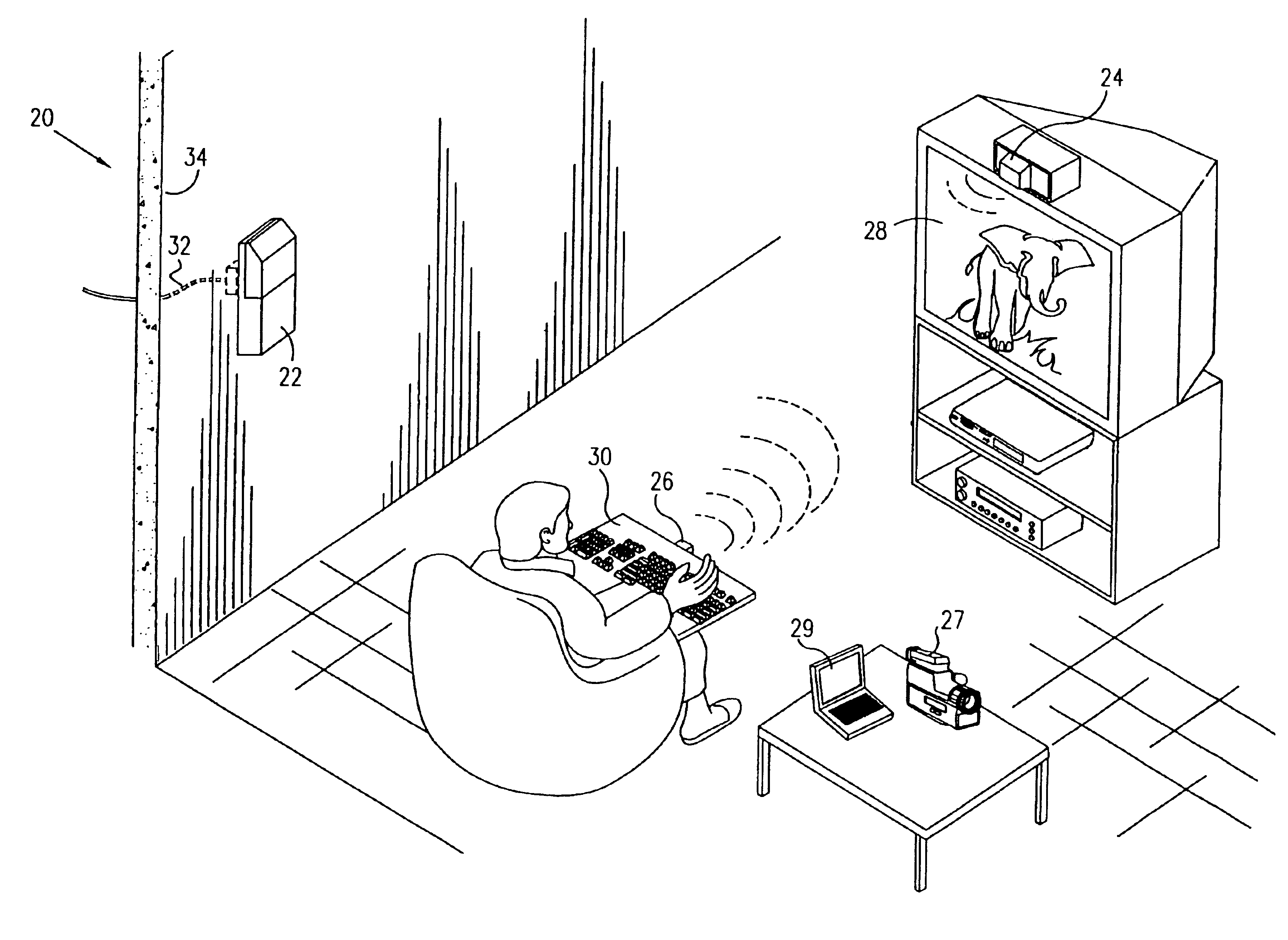 Network communications link