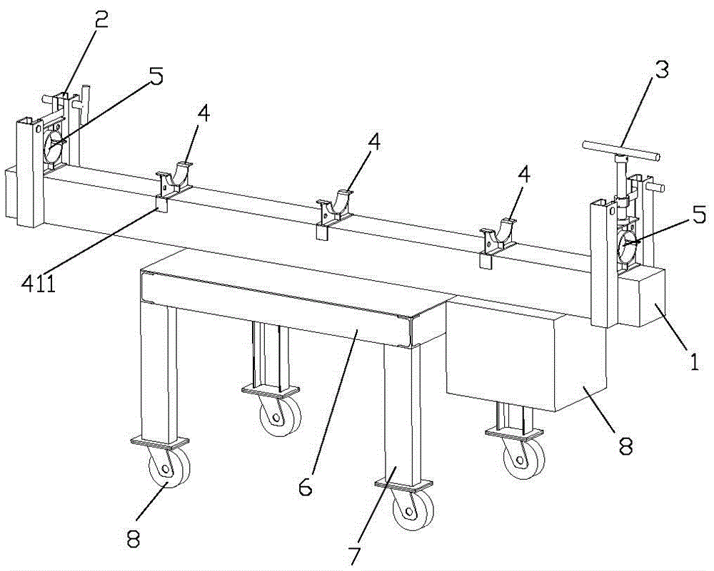 A pipe fitting anti-deformation welding fixture and a method for preventing pipe fitting deformation by using the fixture