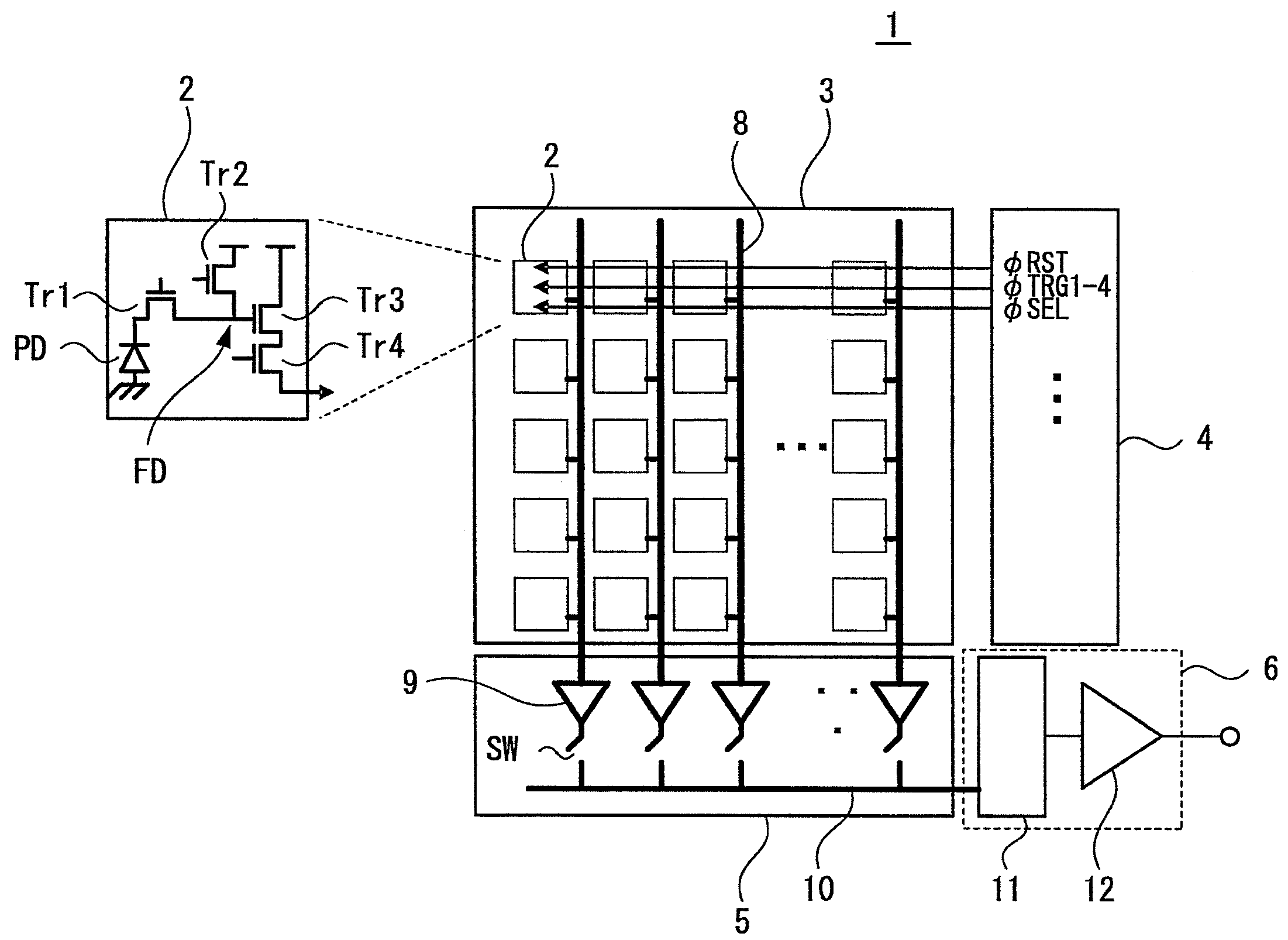 Solid-state imaging device and camera