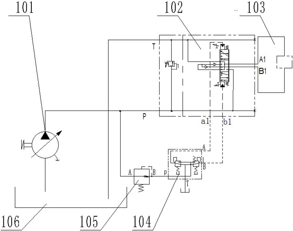 Electric-hydraulic double-control hydraulic system and method for vehicle-mounted drilling machine