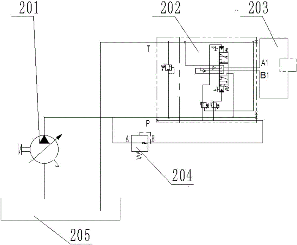 Electric-hydraulic double-control hydraulic system and method for vehicle-mounted drilling machine