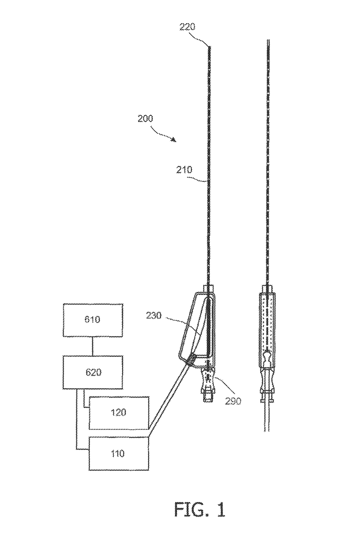 Re-calibration of pre-recorded images during interventions using a needle device