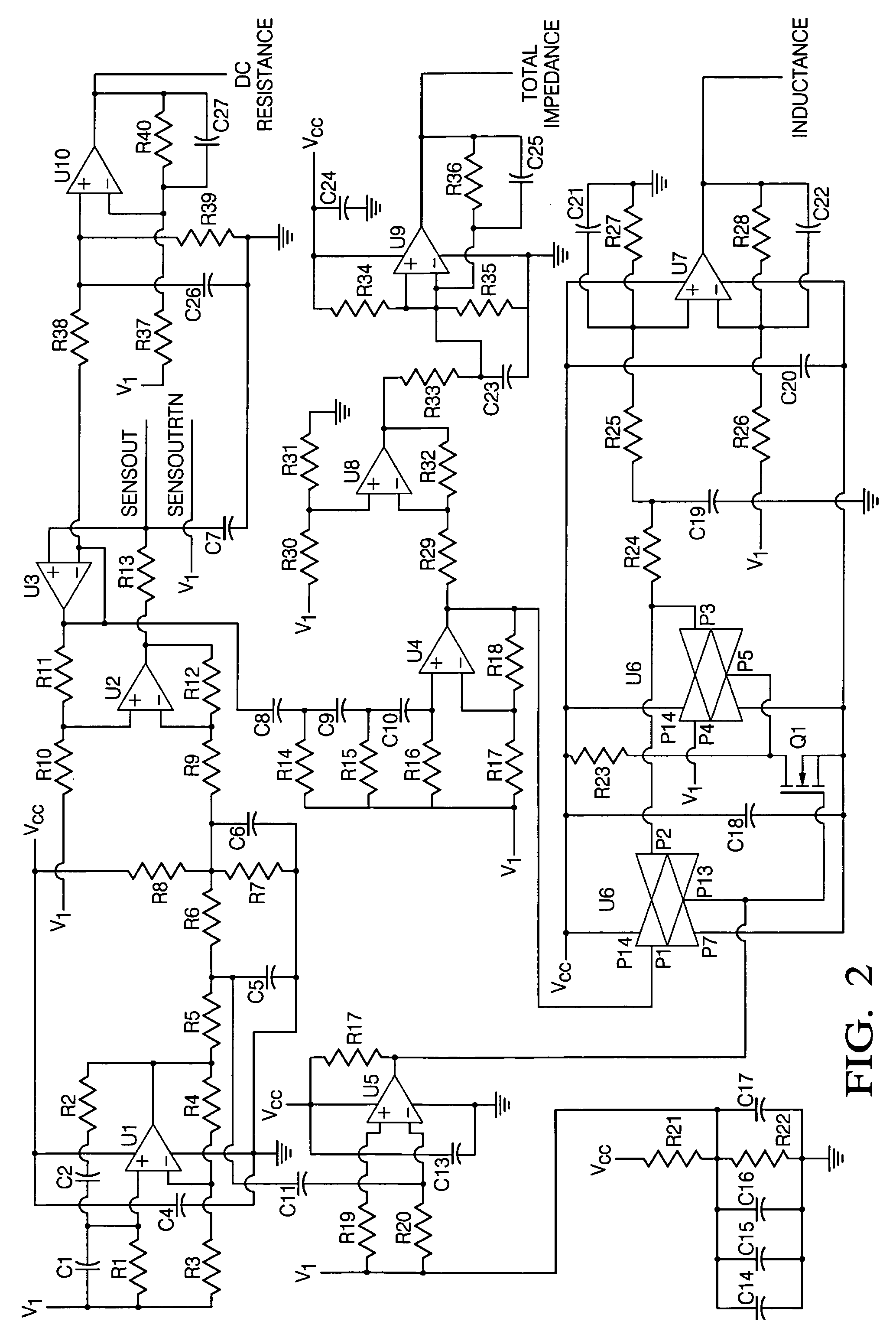 Robust detection of strain with temperature correction