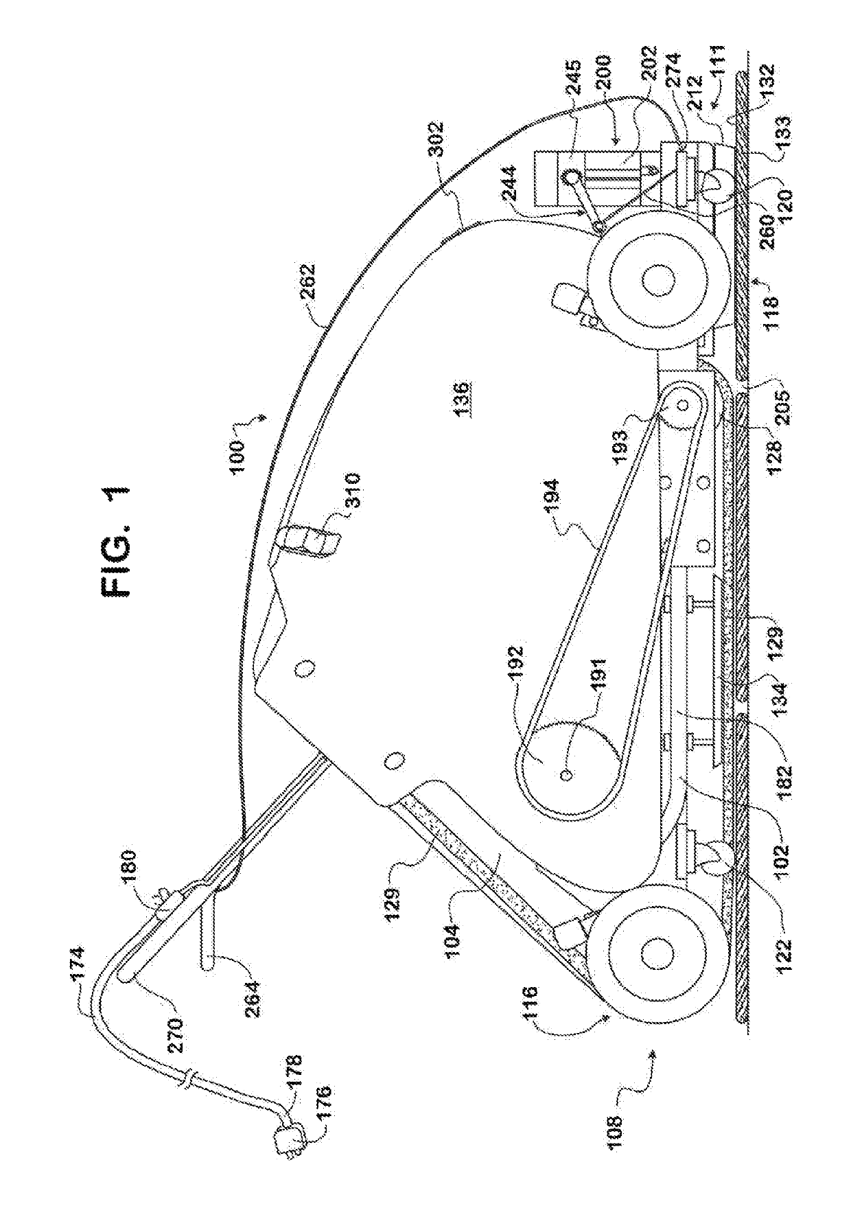 Grout installation apparatus