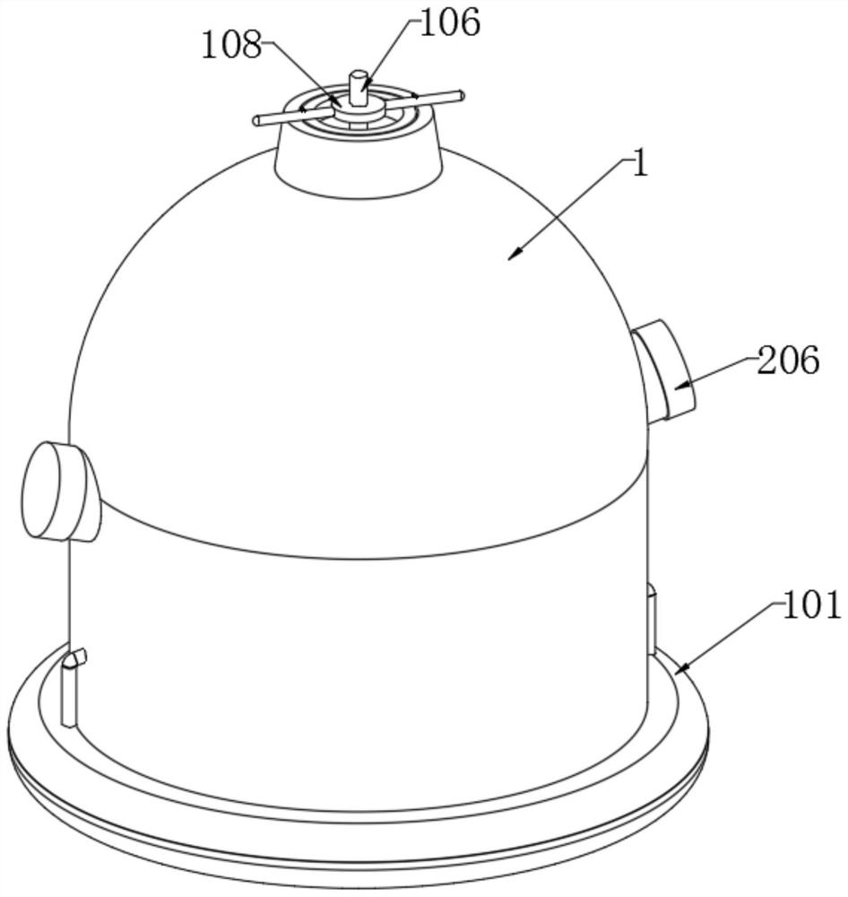 Burn-preventing device for warm needle acupuncture