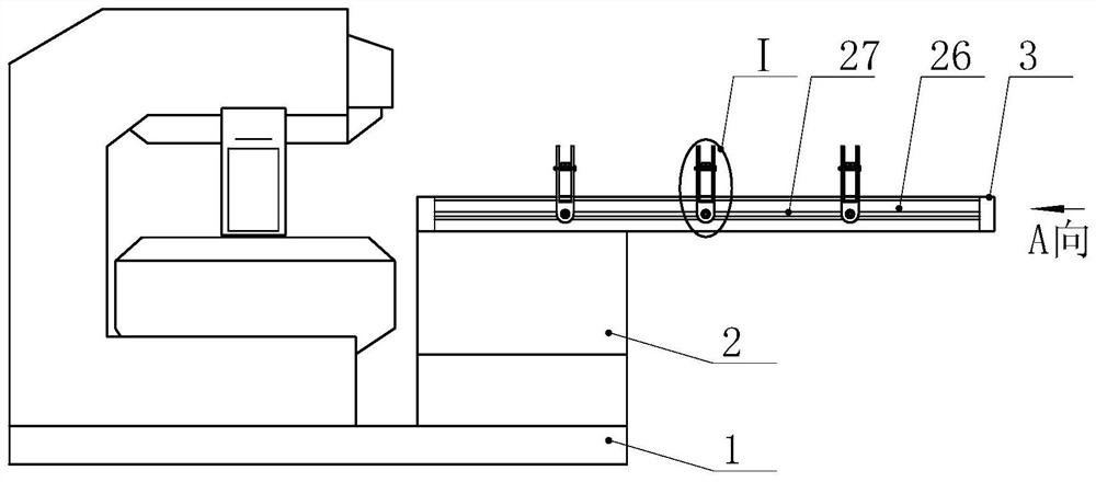 A human body auxiliary positioning device and three-dimensional treatment bed for radiotherapy