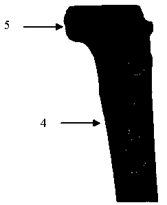 Method for constructing three-dimension finite element model which treats tibial plateau posterior-lateral fracture with different inner fixing manners