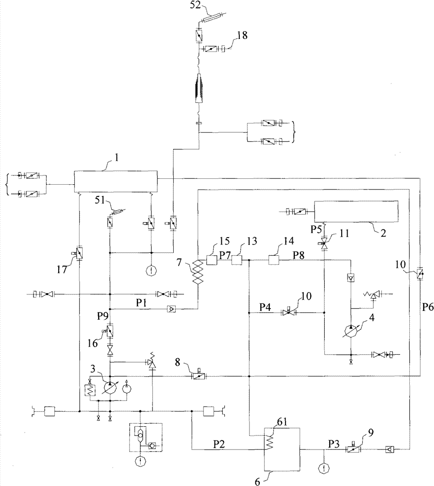 Fire truck and fire protection foam system thereof