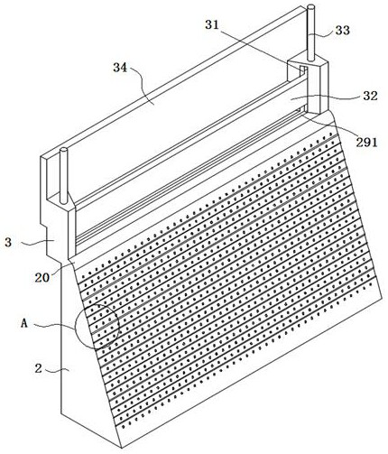 A water purification treatment device for a waterworks and its application method