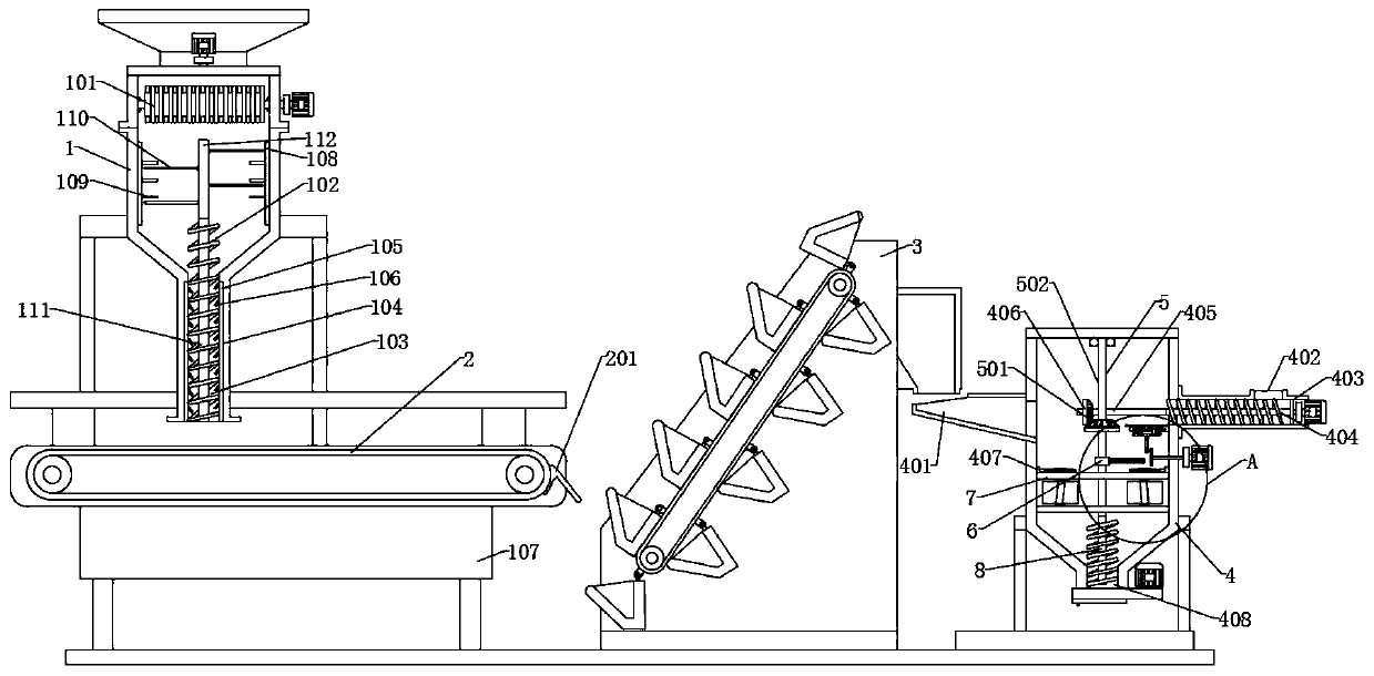 Automatic waste adding device