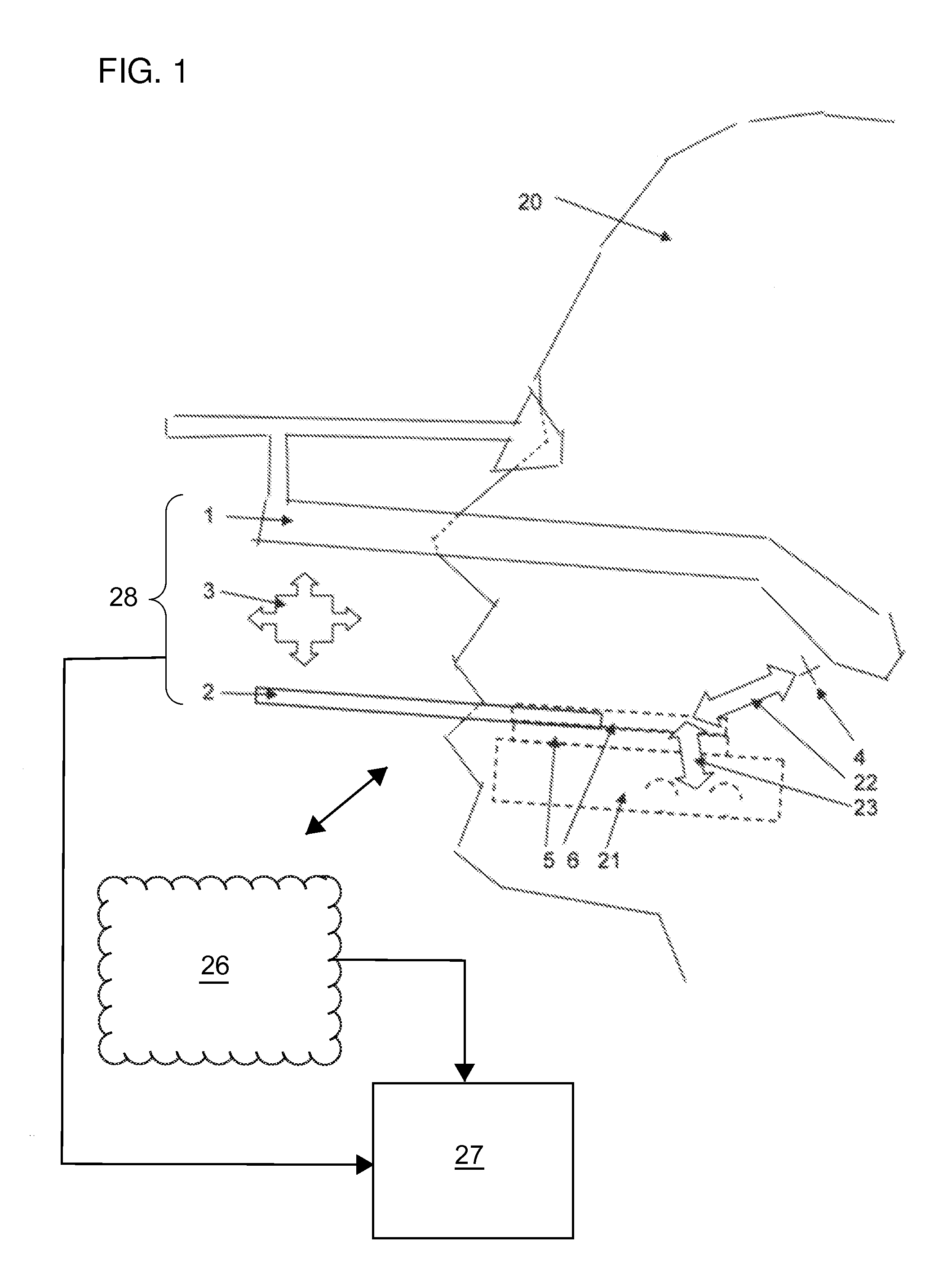 Device and method for registering 3D measurement data of jaw models in a basal skull-referenced coordinate system with the aid of a computer-supported registration system