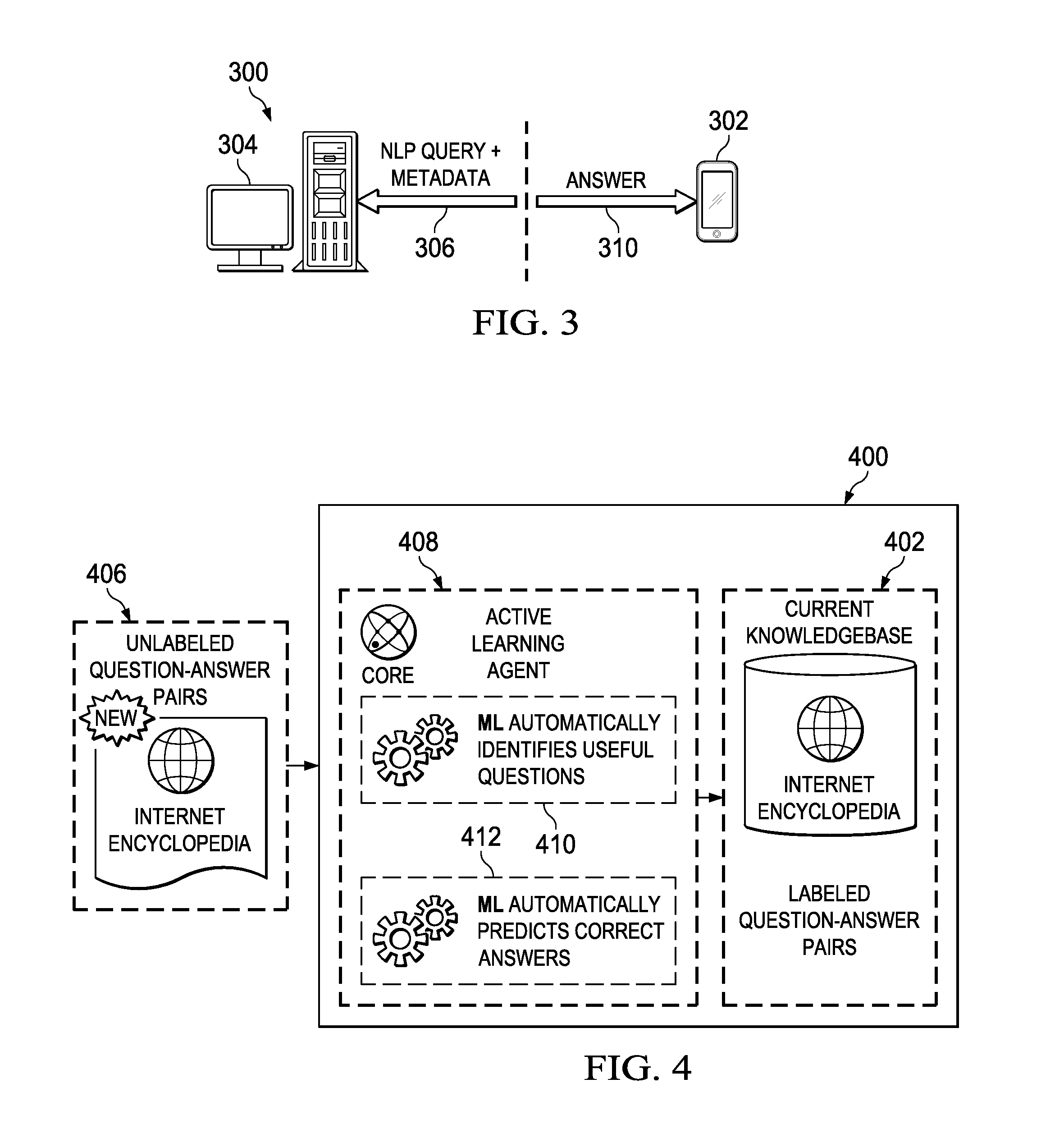 Geometry-directed active question selection for question answering systems