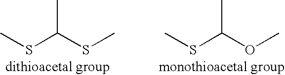 Compound having thermally dissociatable thioacetal skeleton, precursor thereof, cured product thereof, and composition for their production