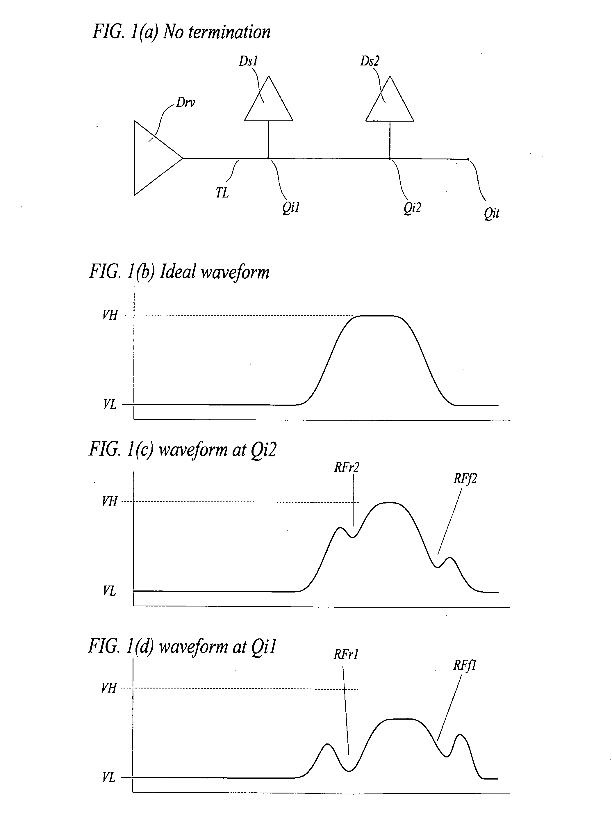 Power saving termination circuits for dram modules