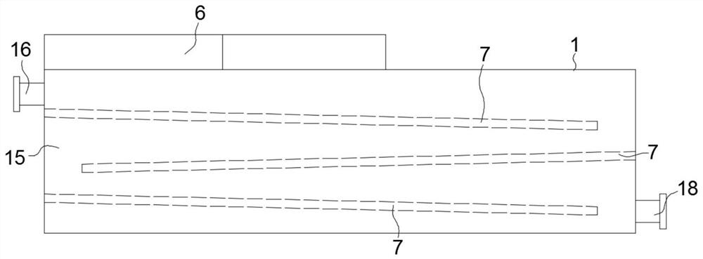 A water purification device and purification method for point source water pollution