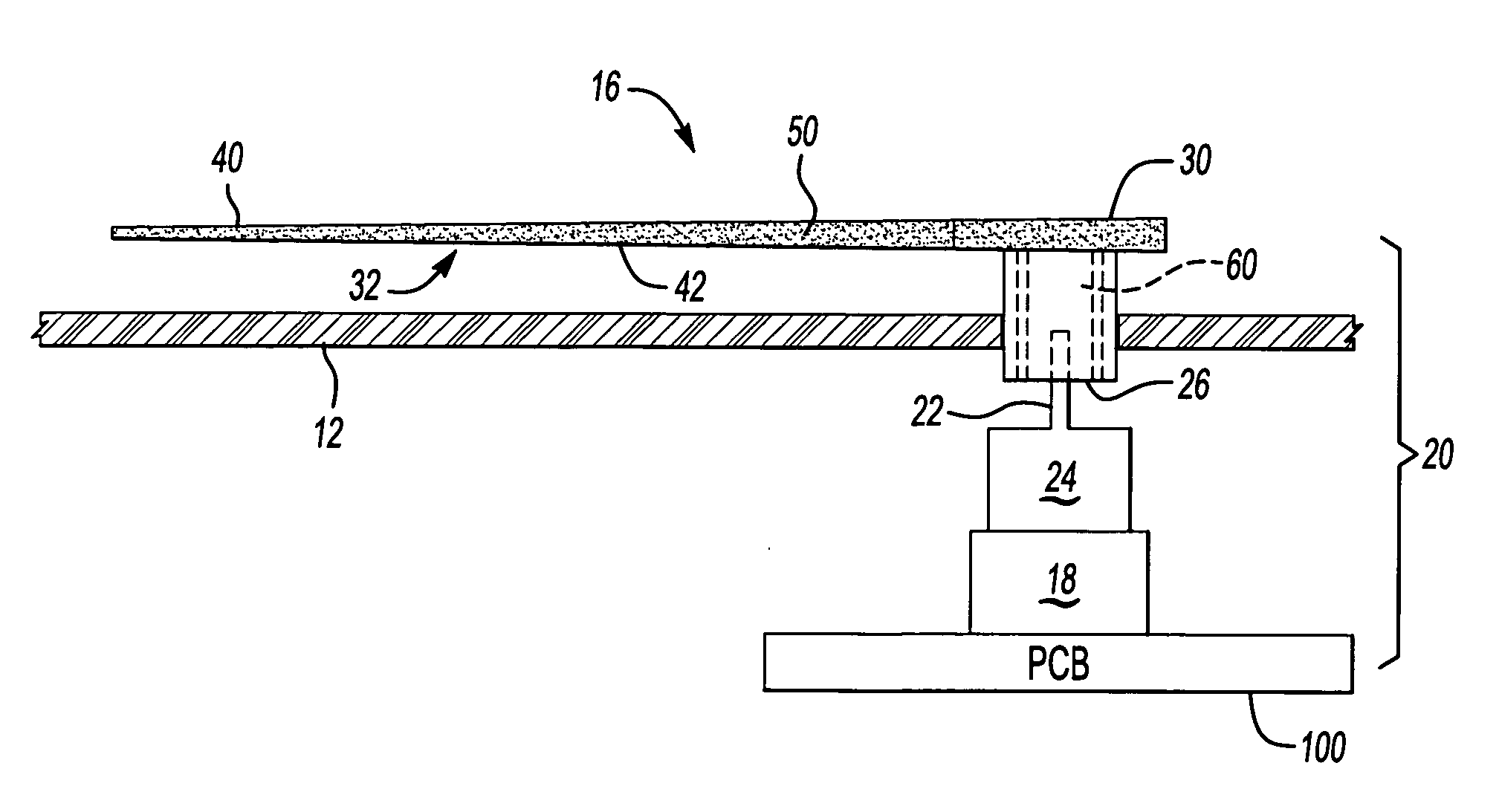 Shroud for gauge pointer