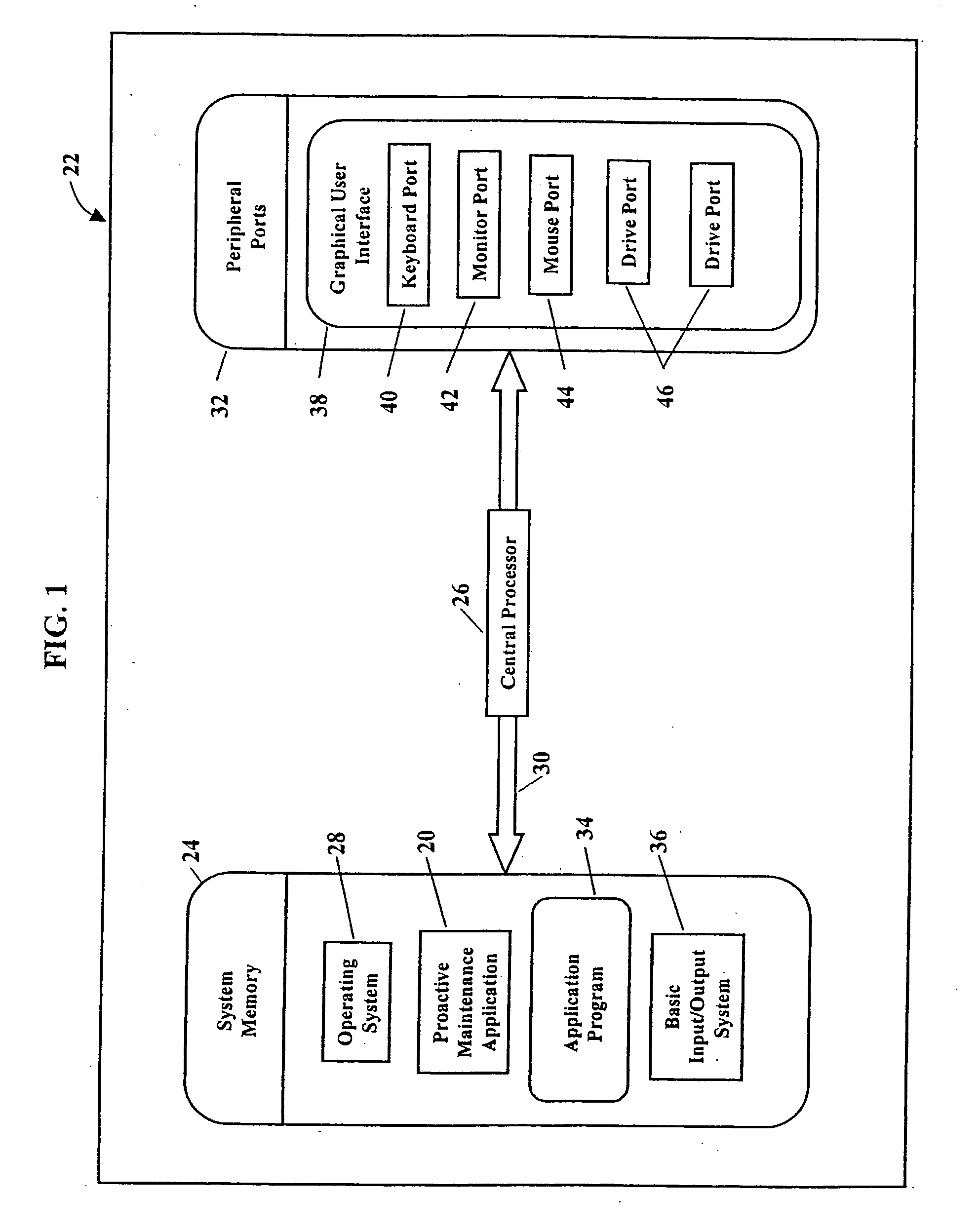 Proactive maintenance application