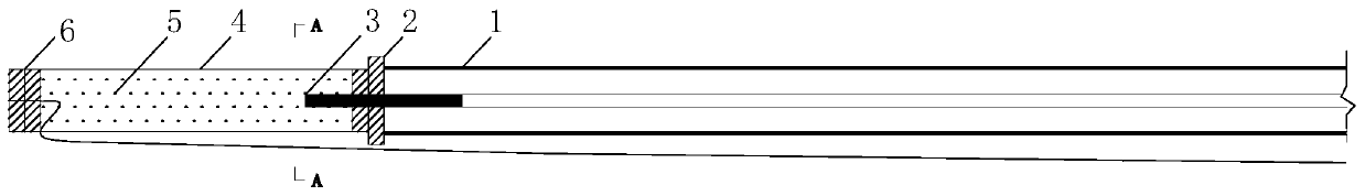 Non-explosive simulated explosive roll dynamic load loading device and test method thereof