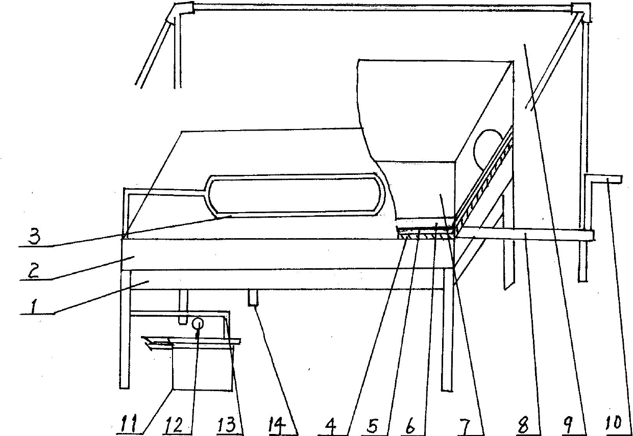 Vapor bed for adjusting pH value of human body by utilizing traditional Chinese medicines and medicines for preparing vapor