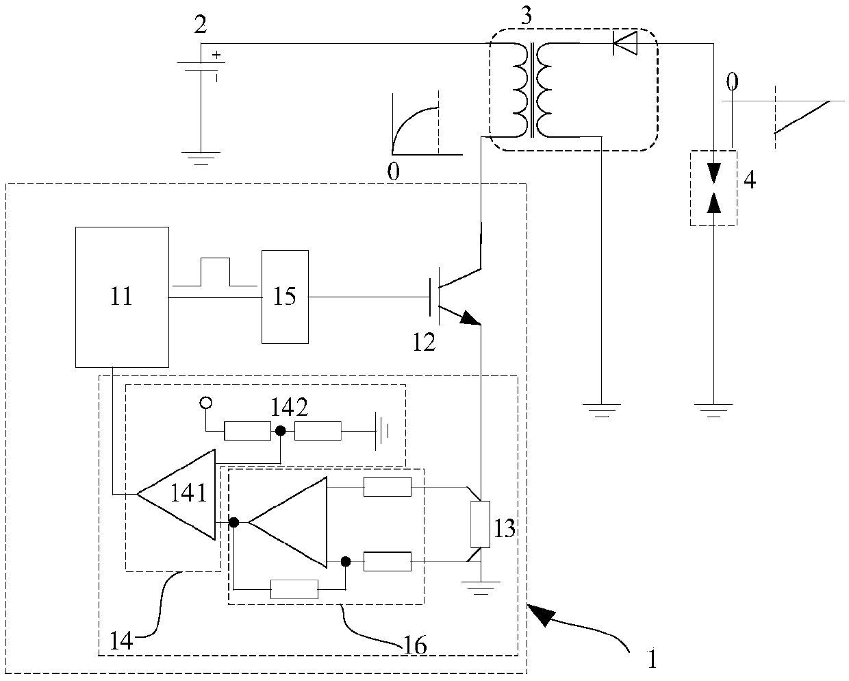 Control system, ignition system and ignition charging control method