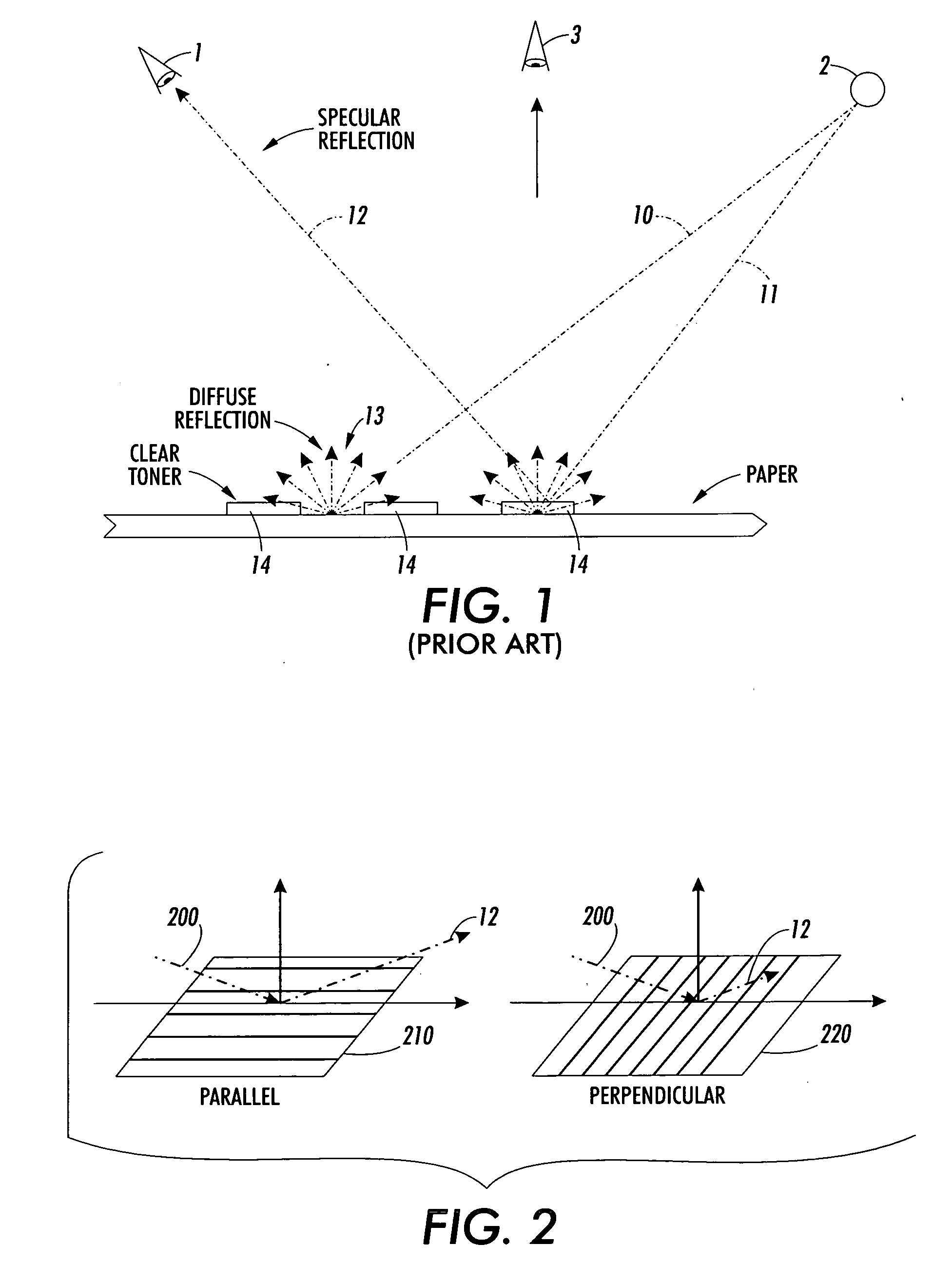 Variable differential gloss font image data