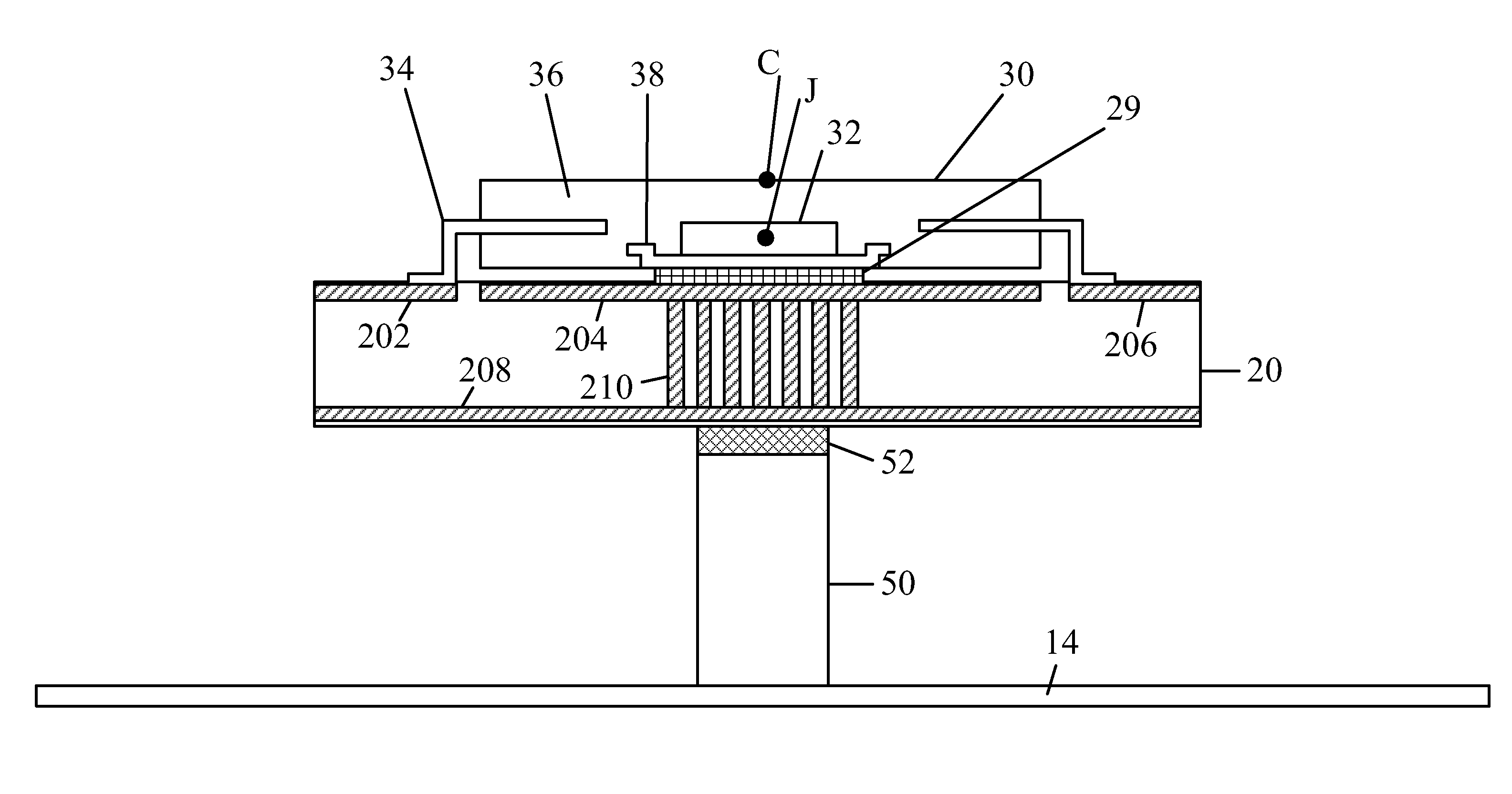 Heat dissipation structure for liquid crystal television