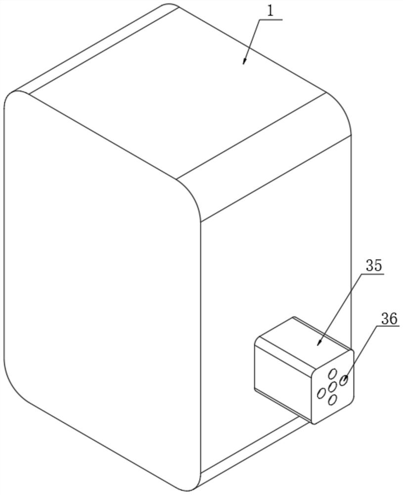 Speed change device for full-automatic color carton production line