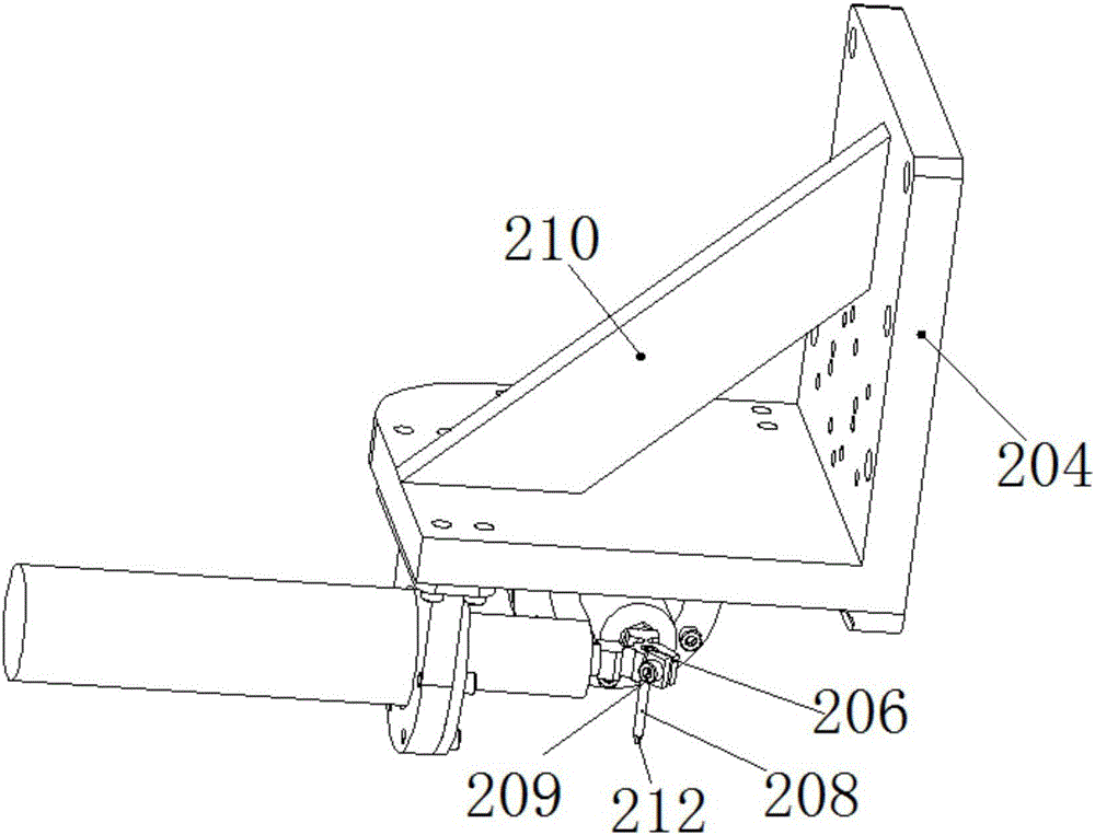 A two-dimensional ultrasonic vibration polishing processing device and method