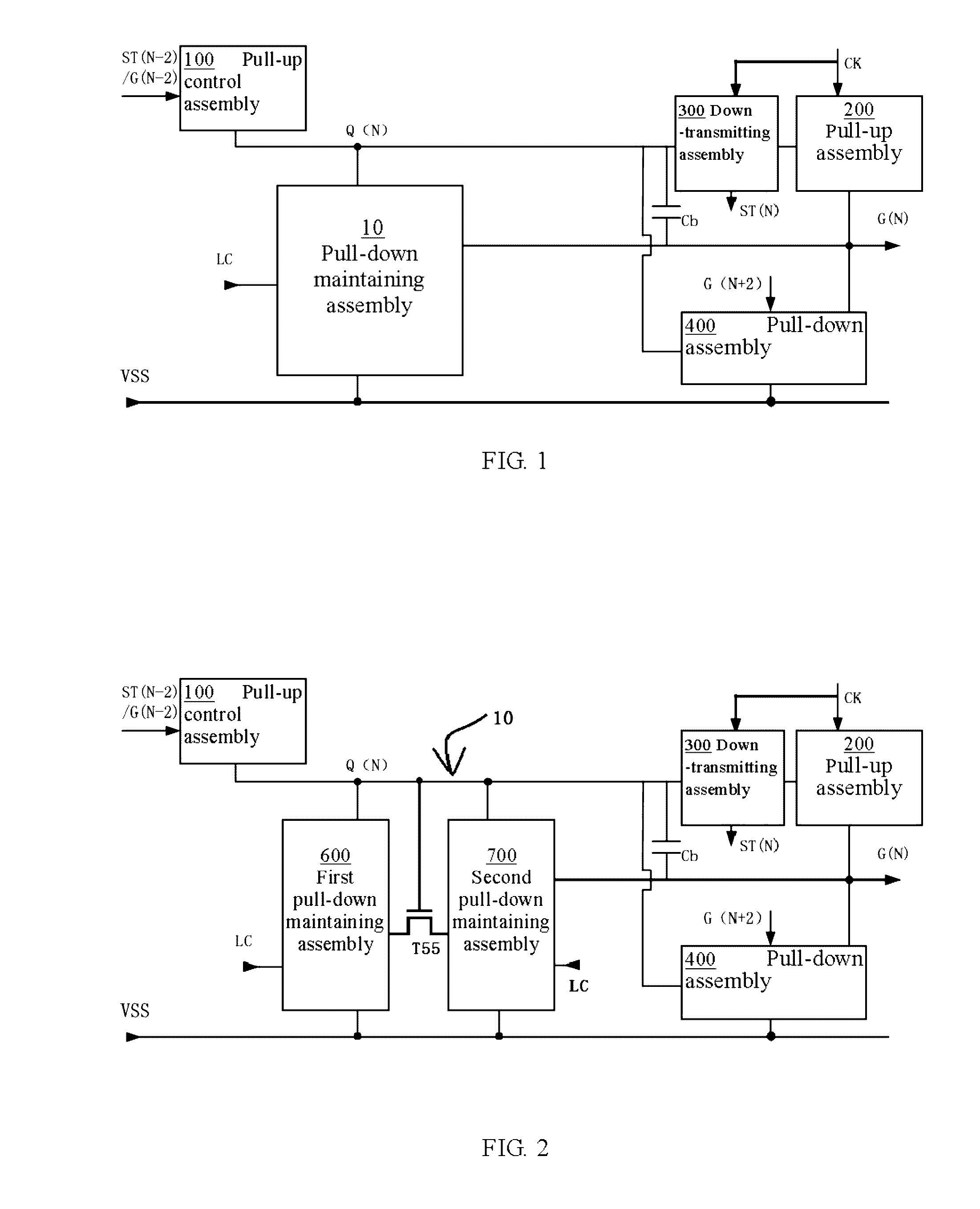 Scan driving circuit and LCD device