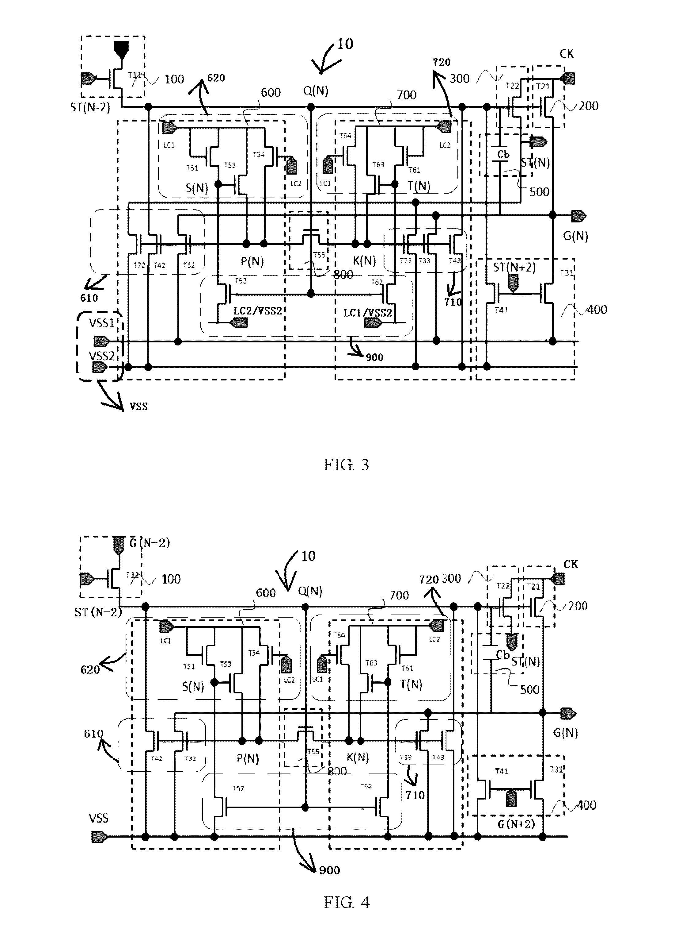 Scan driving circuit and LCD device