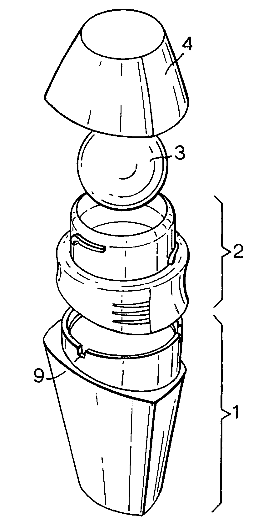 Fluid cosmetic dispenser