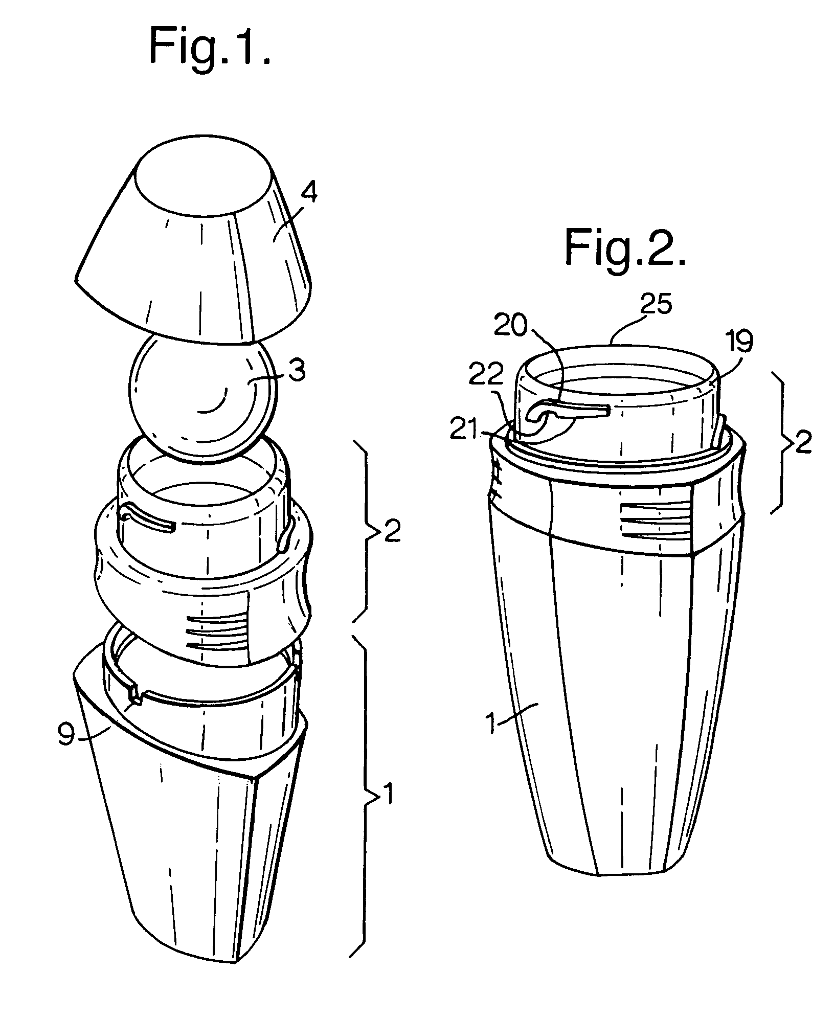 Fluid cosmetic dispenser