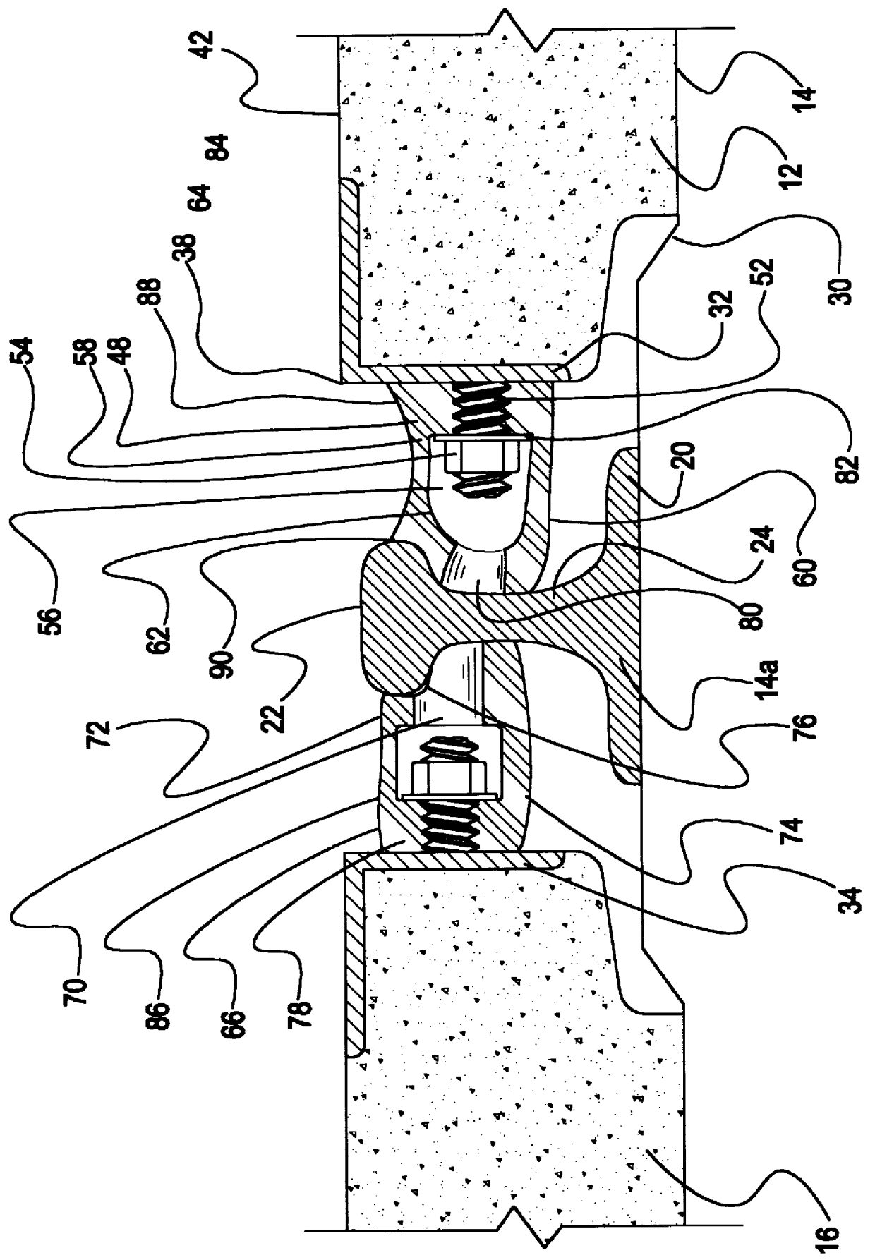 Railway grade crossing apparatus and method of installation