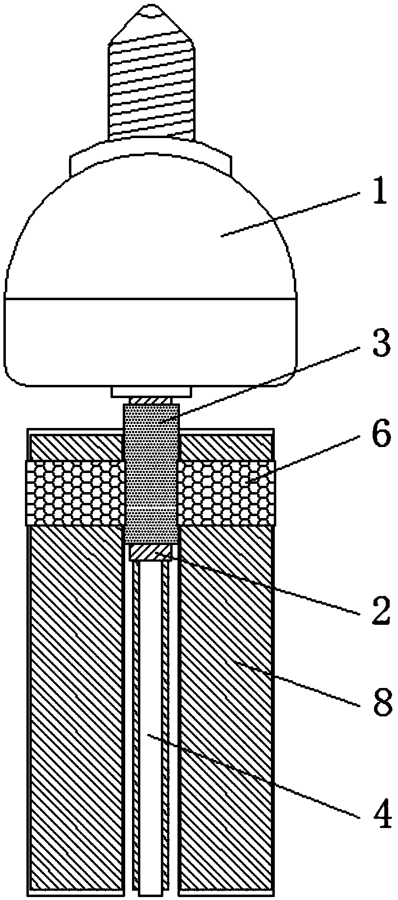 Three-tube-combination LED lighting source