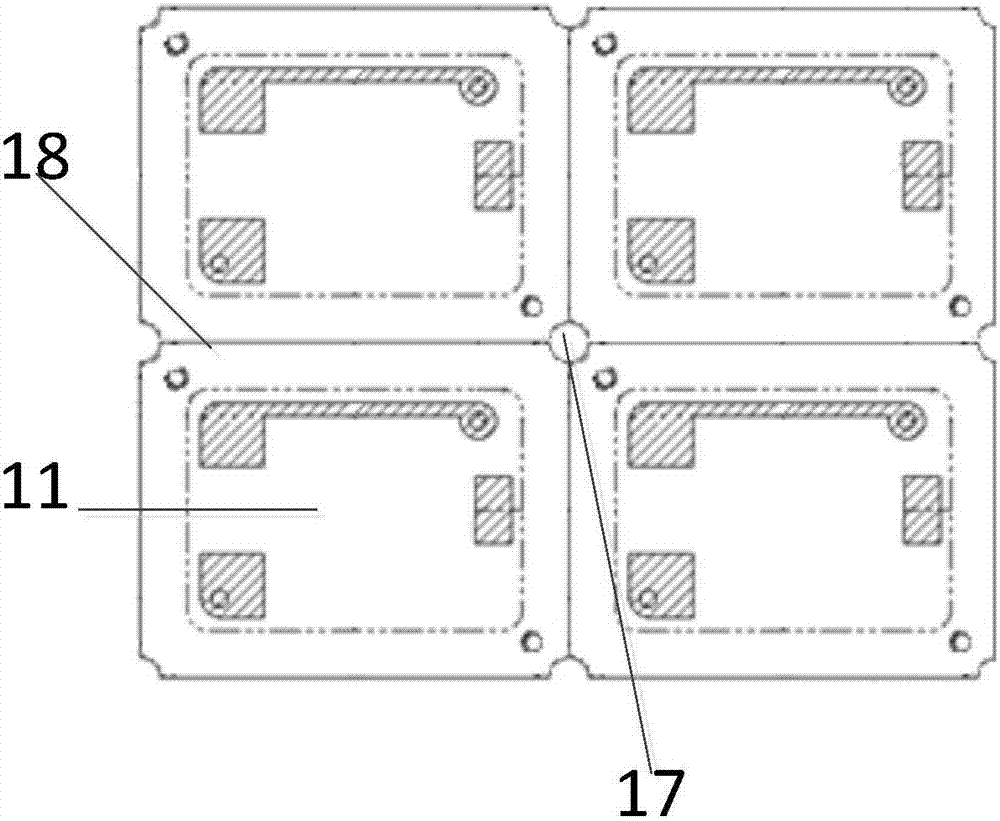 SMD quartz crystal resonator processing method and resonator thereof