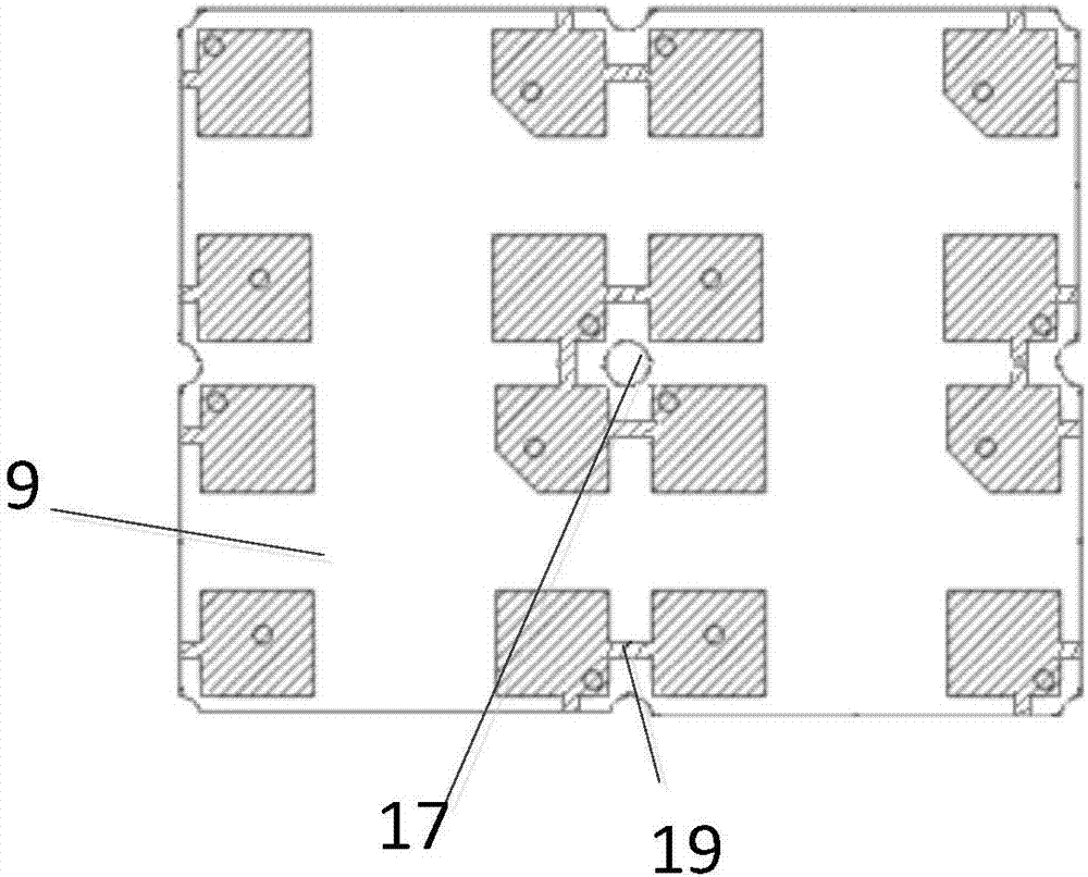 SMD quartz crystal resonator processing method and resonator thereof