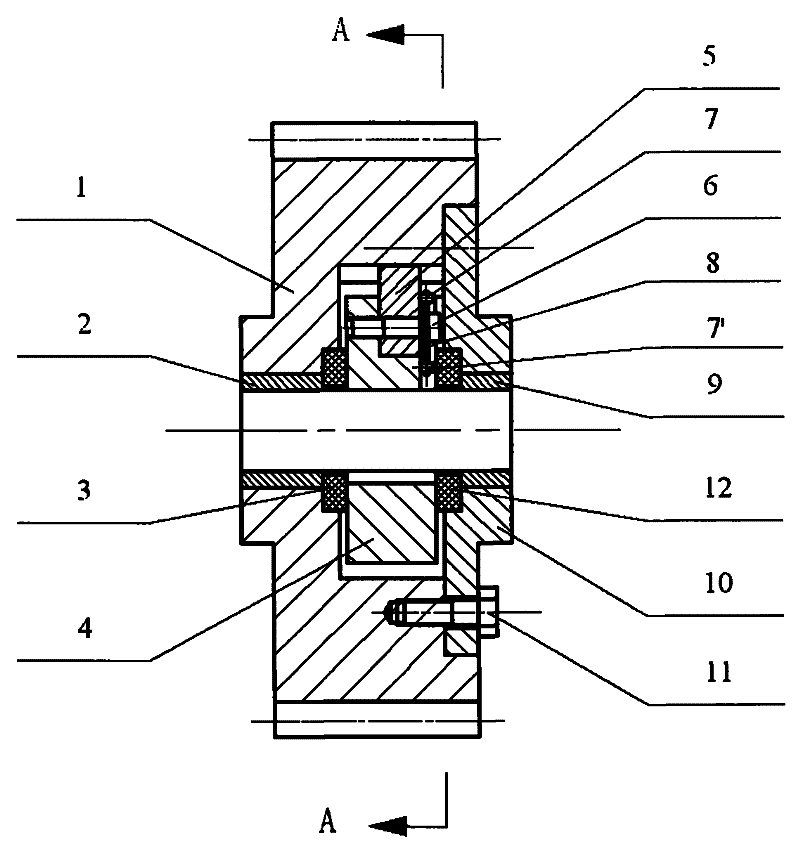 Unidirectional transmission device integrated with ratchet gear