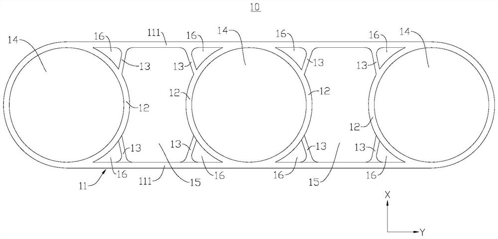 Flat tube and heat exchanger