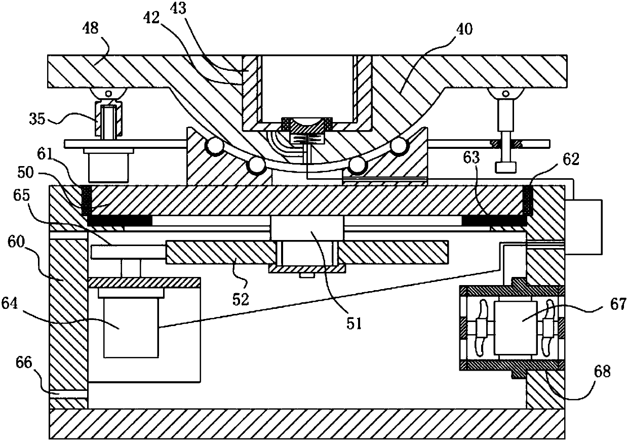 A rotary adjustment device for an energy-saving lamp