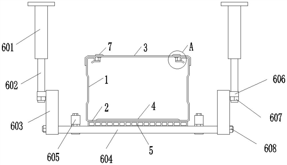 Reinforced cable bridge construction method