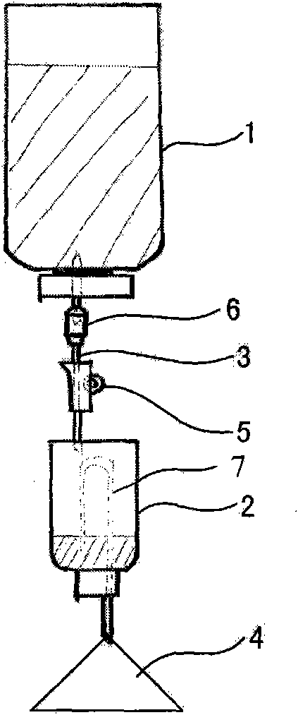 Automatic flower watering device