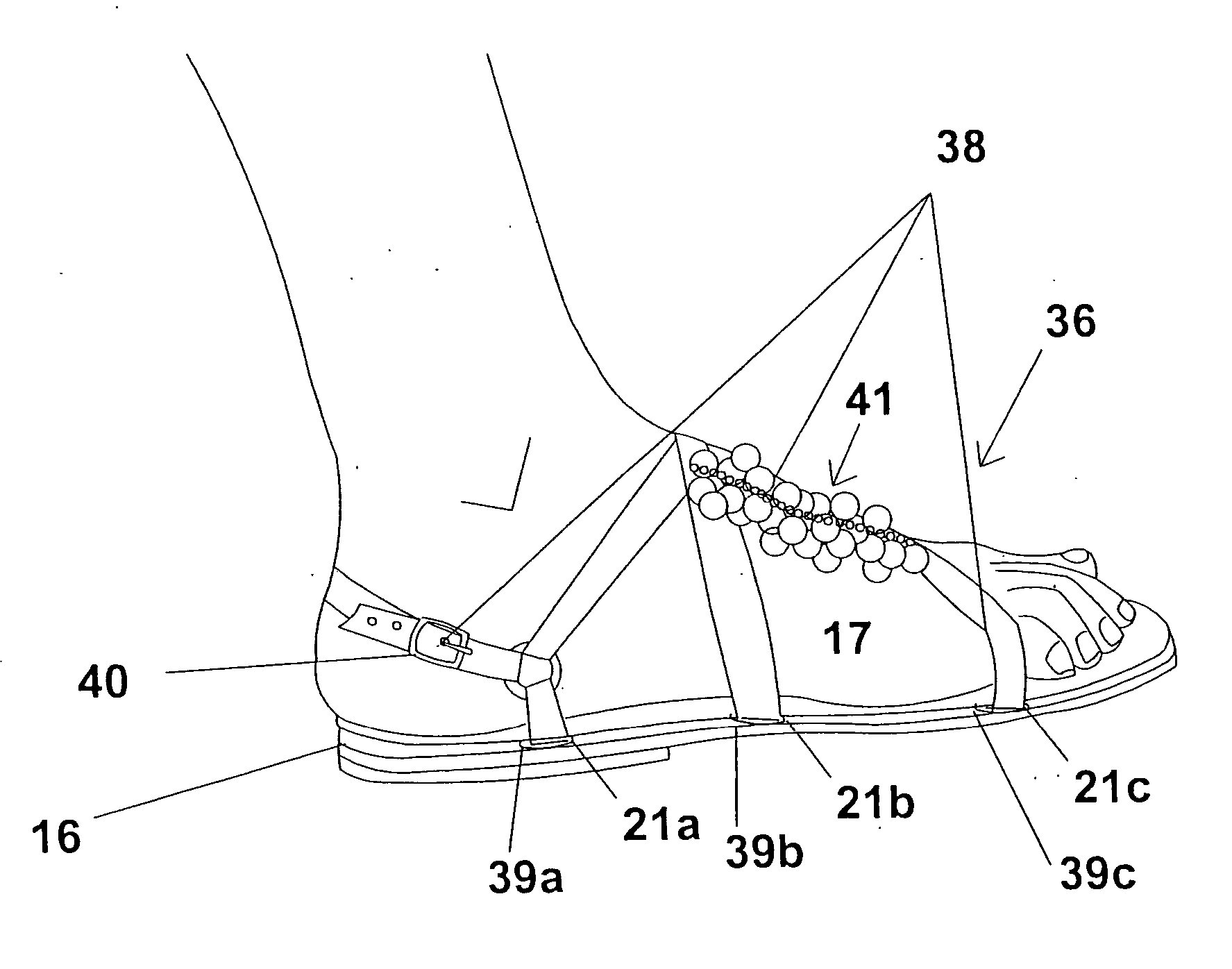 Interchangeable footwear system