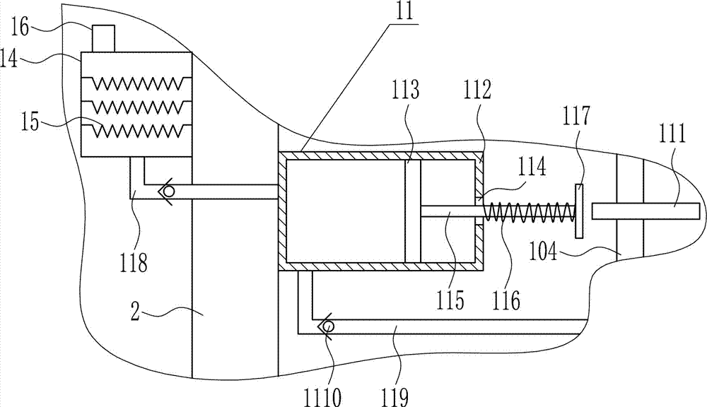 Fodder crushing and drying integrated equipment for raising livestock