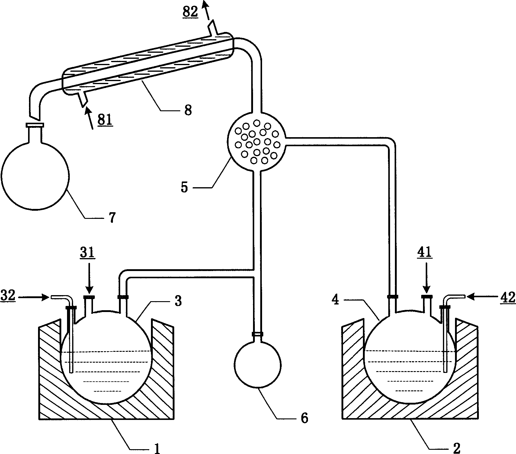 Low-concentration acetic acid recovery method