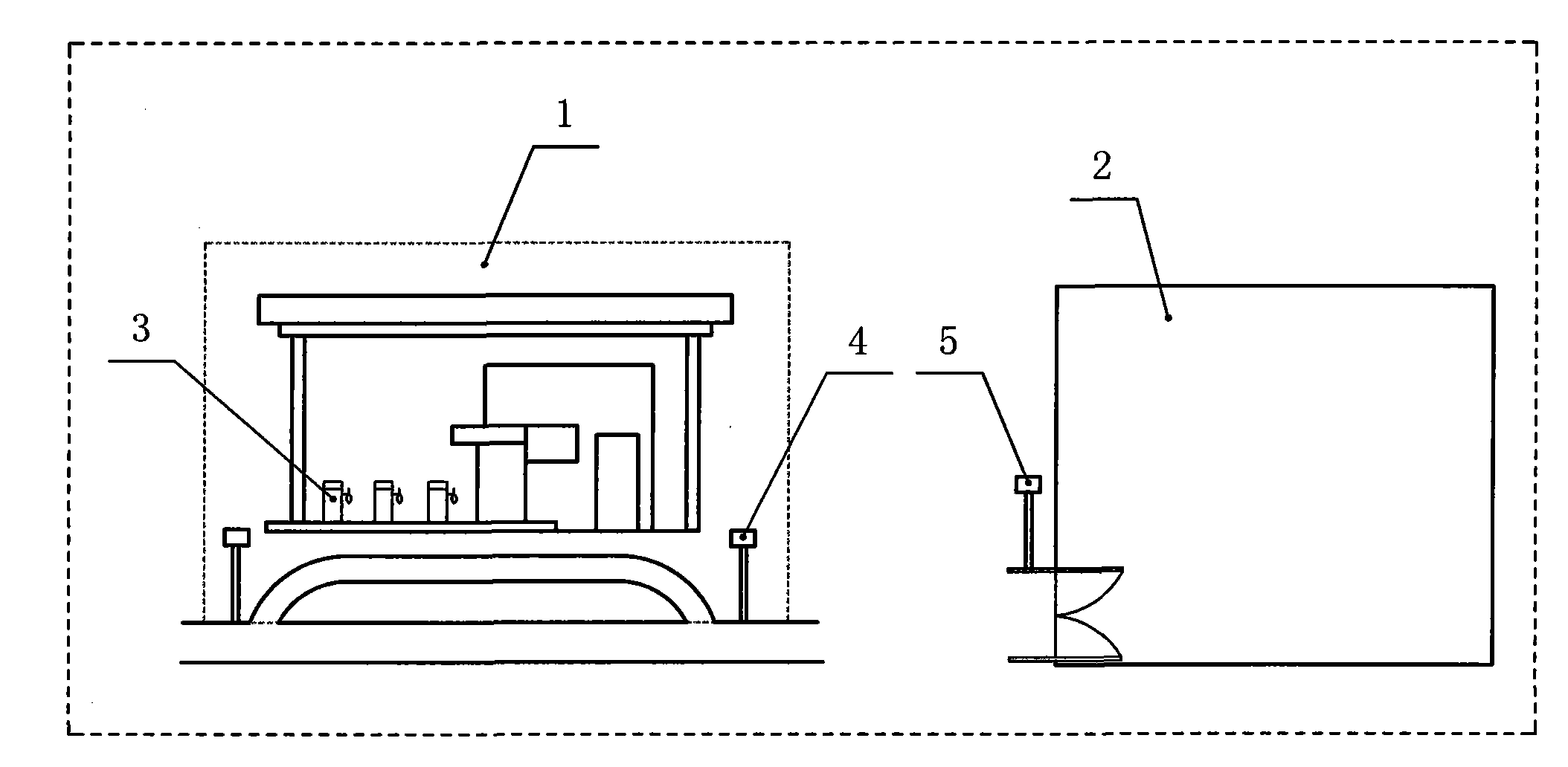 Wireless electronic oil tank lock, wireless electronic refueling gun and matched refueling system