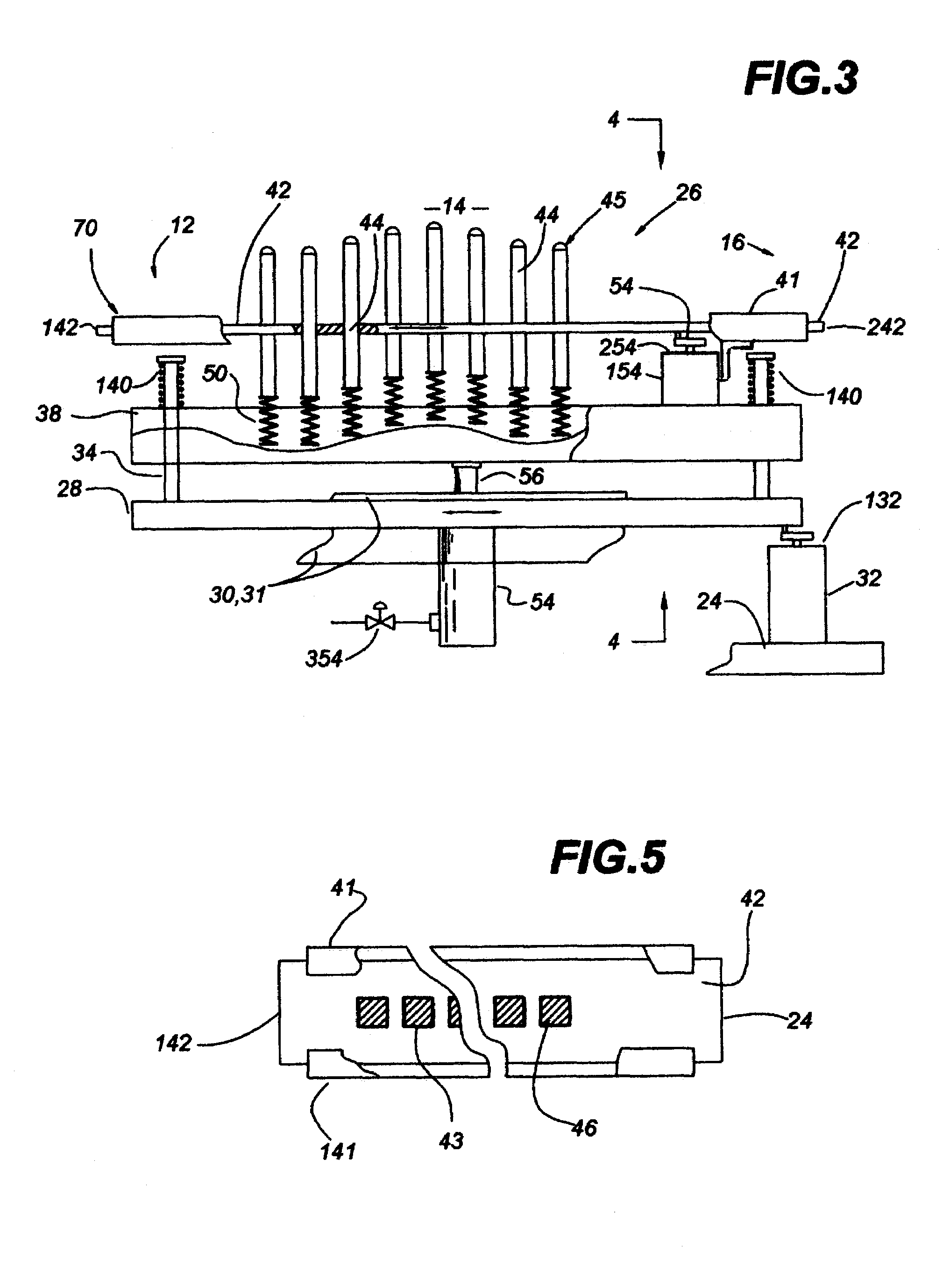 Massage table for adjusting spinal area