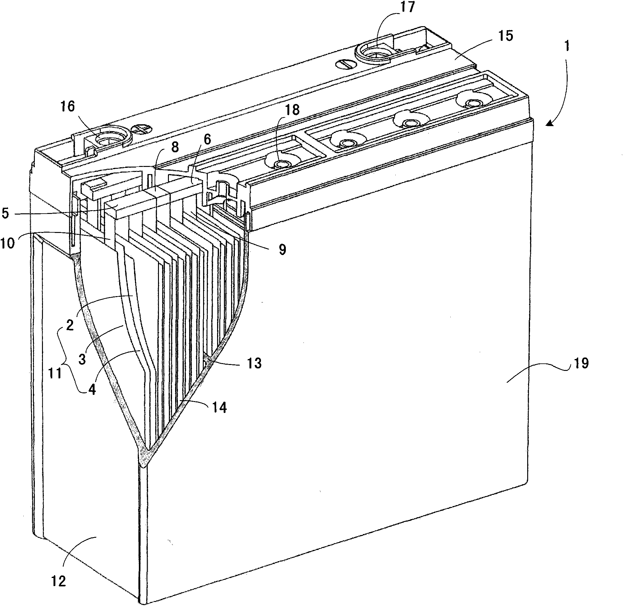 Lead storage battery