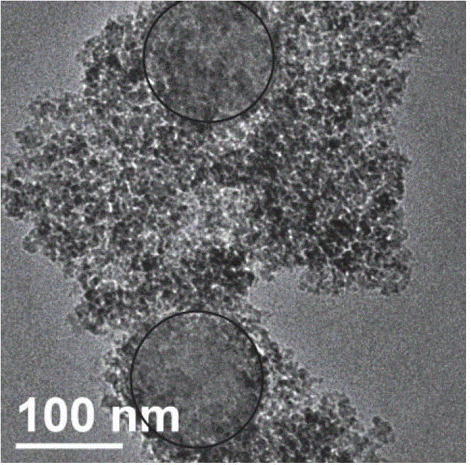 Silica-supported lithium phosphate catalyst in eggshell shape, and preparation method and application thereof