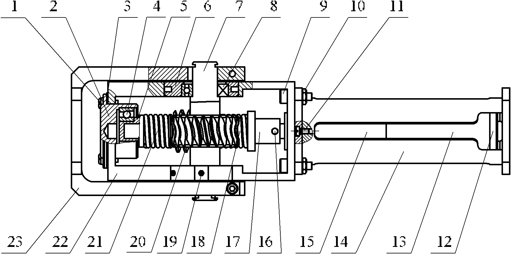 Elastically-driven rotational joint