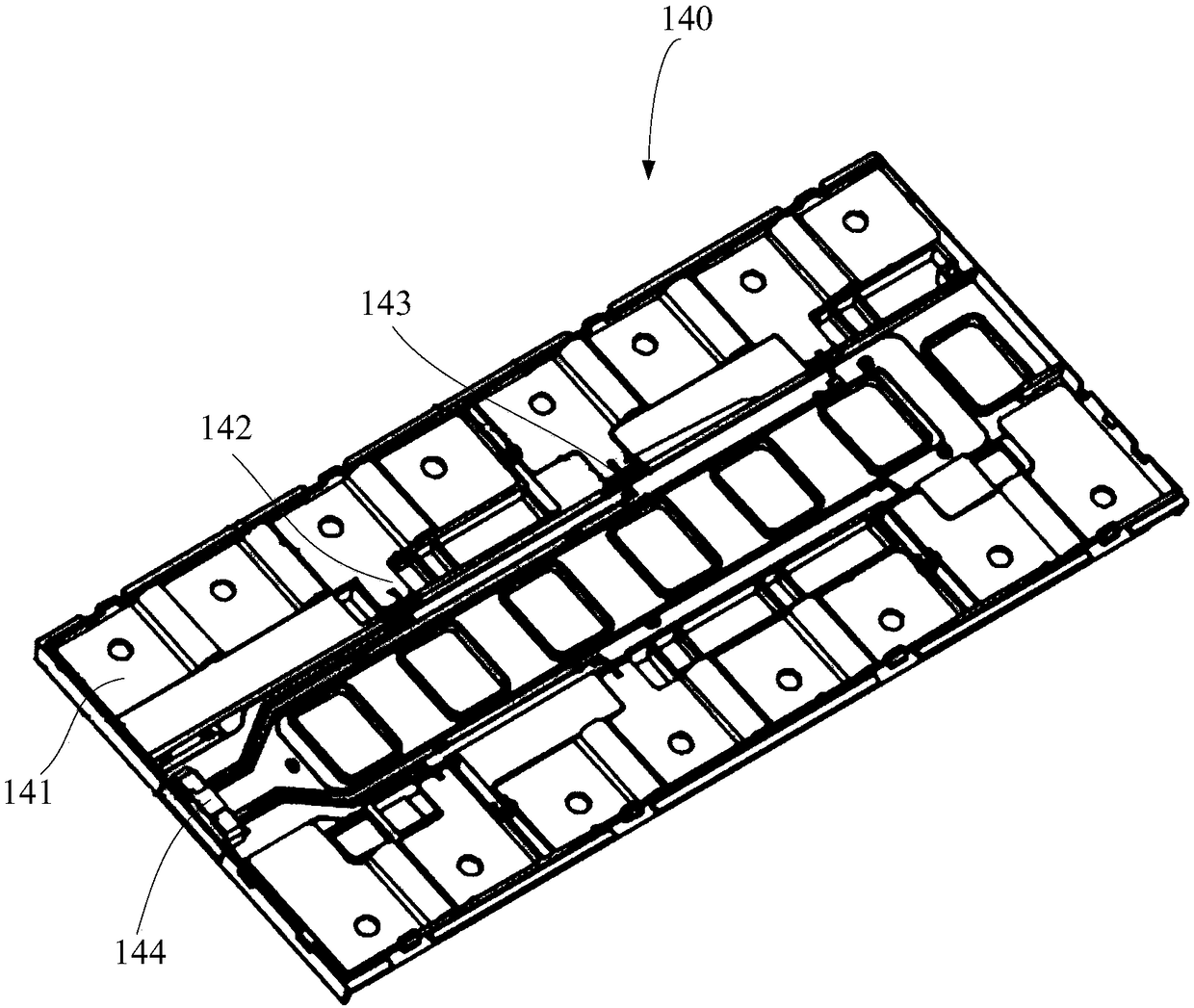 Wire harness isolation compound sheet, battery module and battery management system